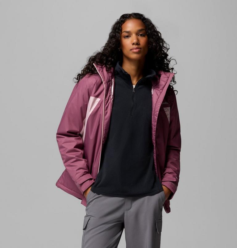chaqueta-impermeable-mujer-336rkw-1.jpg Chaqueta impermeable con aislamiento Inner Limits™ para mujer | Columbia Sportswear - Imagen 1