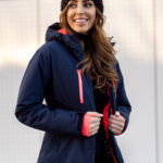 Mujer Chaqueta de invierno Azul oscuro Bolf HH012