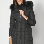 Koroshi CHAQUETA MUJER Abrigo de invierno BLACK/negro Zalando.es