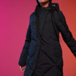 Abbie Chaqueta larga de invierno Negro Mujer | Roxy