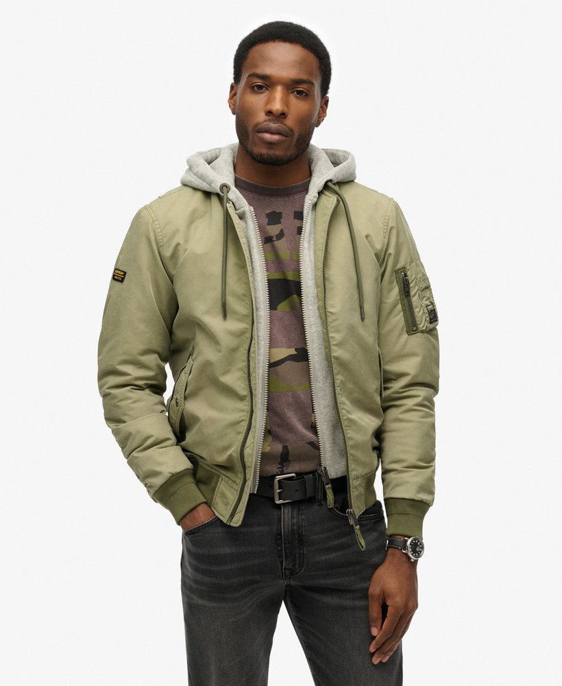 chaqueta-militar-hombre-100ckm-1.jpg Chaqueta Militar Hombre Cazadora Ropa Hombre Jacket Cazadoras Estilo Militar Hombre Chaqueta Negra Cómo - Imagen 1