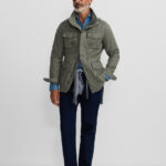 Chaqueta militar parches dye | Chaquetas de Hombre | Cortefiel