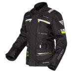 Invictus Heracles: Chaqueta de moto de cordura tricapa amarilla