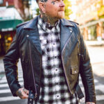 Chaqueta Biker Chaqueta Moto Hombre Corte Ingles Men's Moto Jacket Medium At GritNGlory