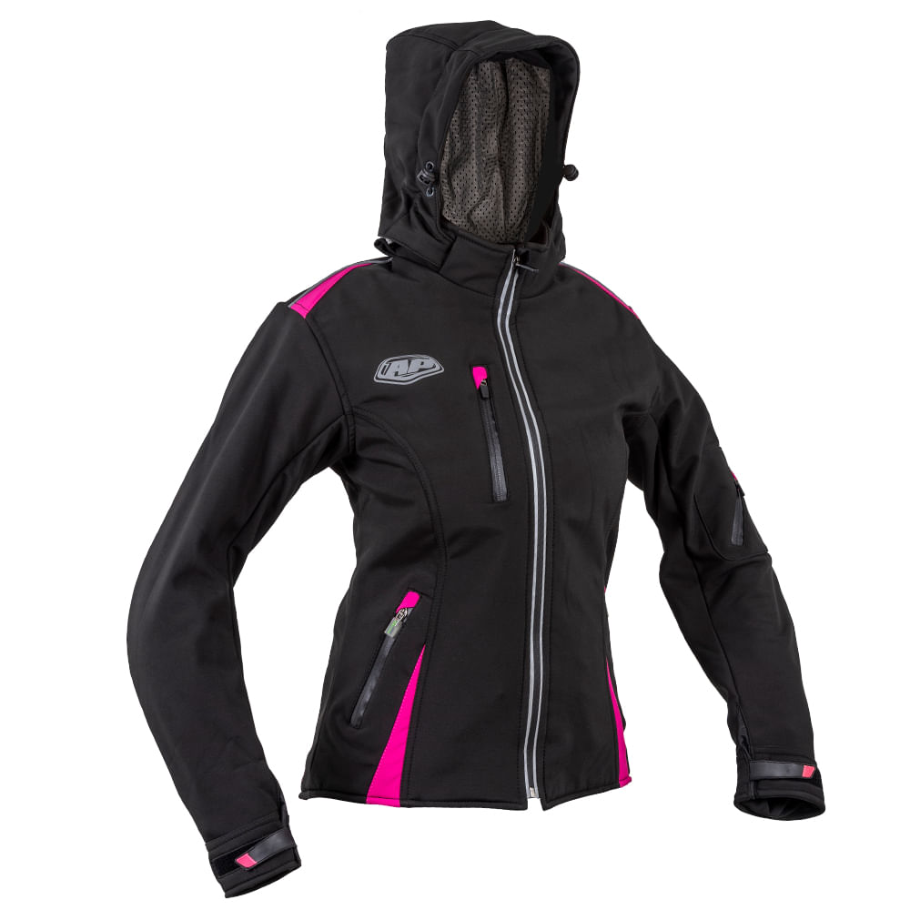 chaqueta-moto-mujer-257ckg-1.jpg Moto Verano Chaquetas Moteras De Mujer CHAQUETA DE CUERO PARA MUJER ELECTRA NEGRA Full Gas Motor - Imagen 1