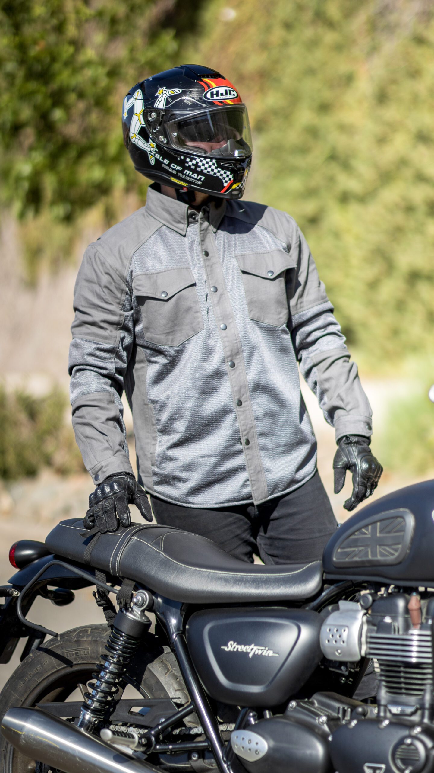 chaqueta-moto-verano-290pqt-1.jpg Cordura Chaqueta Moto Verano Rejilla Hombre Pantalón Cubrepantalón De Cordura De Moto Para Verano RPM Spirit - Imagen 1