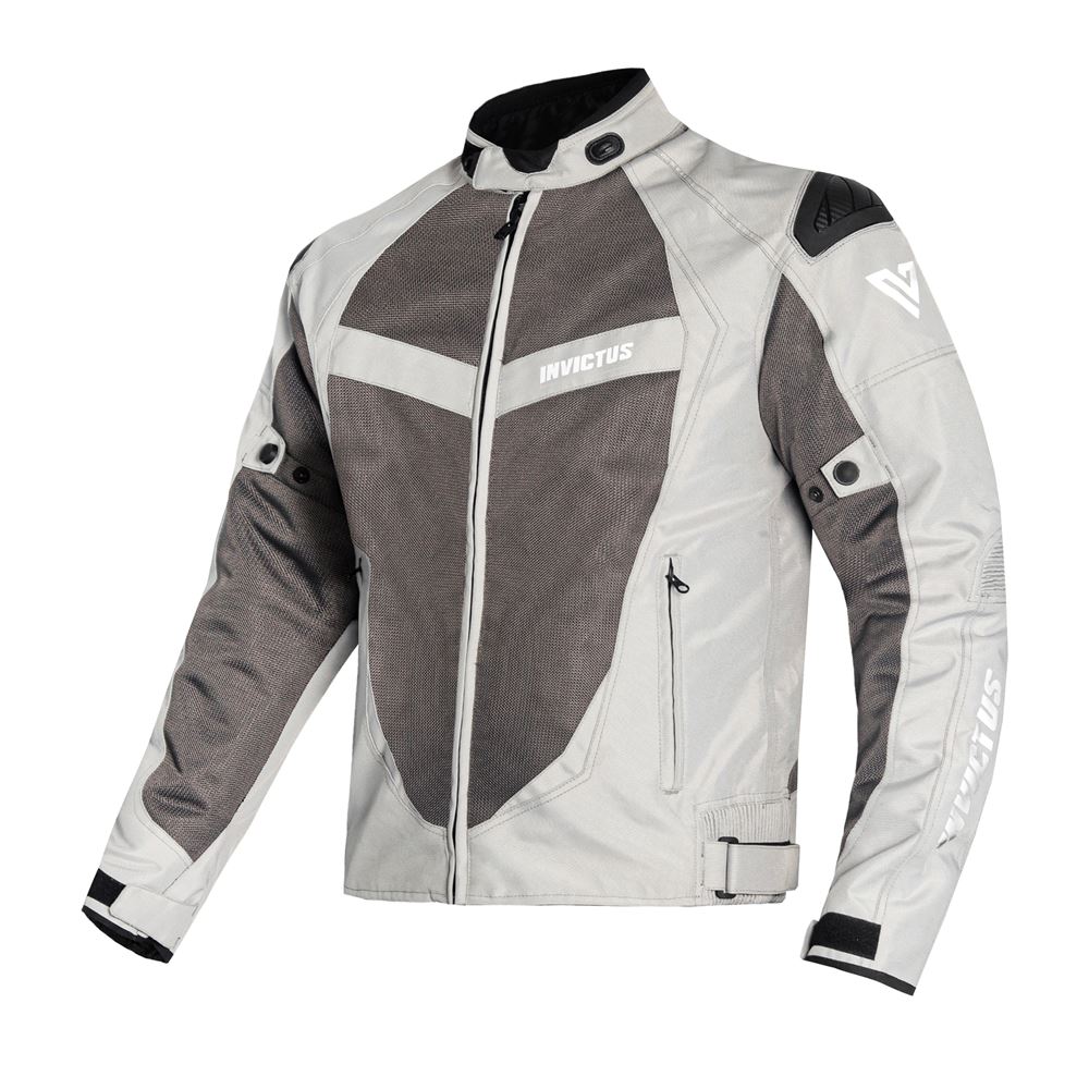 chaqueta-moto-verano-648ntp-1.jpg CHAQUETA DE MOTO DE VERANO INVICTUS ICARO WHITE - Imagen 1