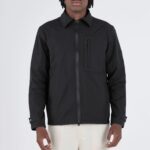 Chaqueta negra para hombre semi fitted Vapor – Remanence International