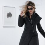 Mujer Chaqueta negra/Chaqueta extravagante negra/Abrigo de invierno extragrande/Chaqueta acolchada larga/Chaqueta acolchada larga/Abrigo negro/ Chaqueta cálida extragrande Etsy España