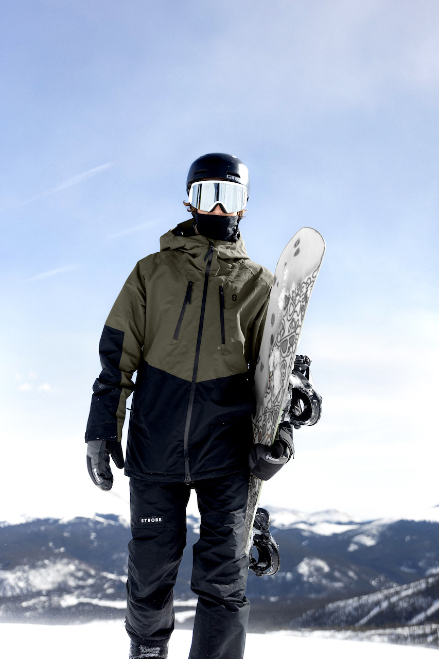 chaqueta-nieve-hombre-048ozw-1.jpg Lynx Chaqueta de esquí Olive Green Hombre Strobe - Imagen 1
