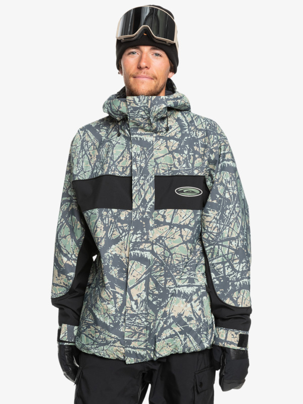 chaqueta-nieve-hombre-331ujn-1.jpg High Altitude 20K Chaqueta para Nieve Verde Hombre | Quiksilver - Imagen 1
