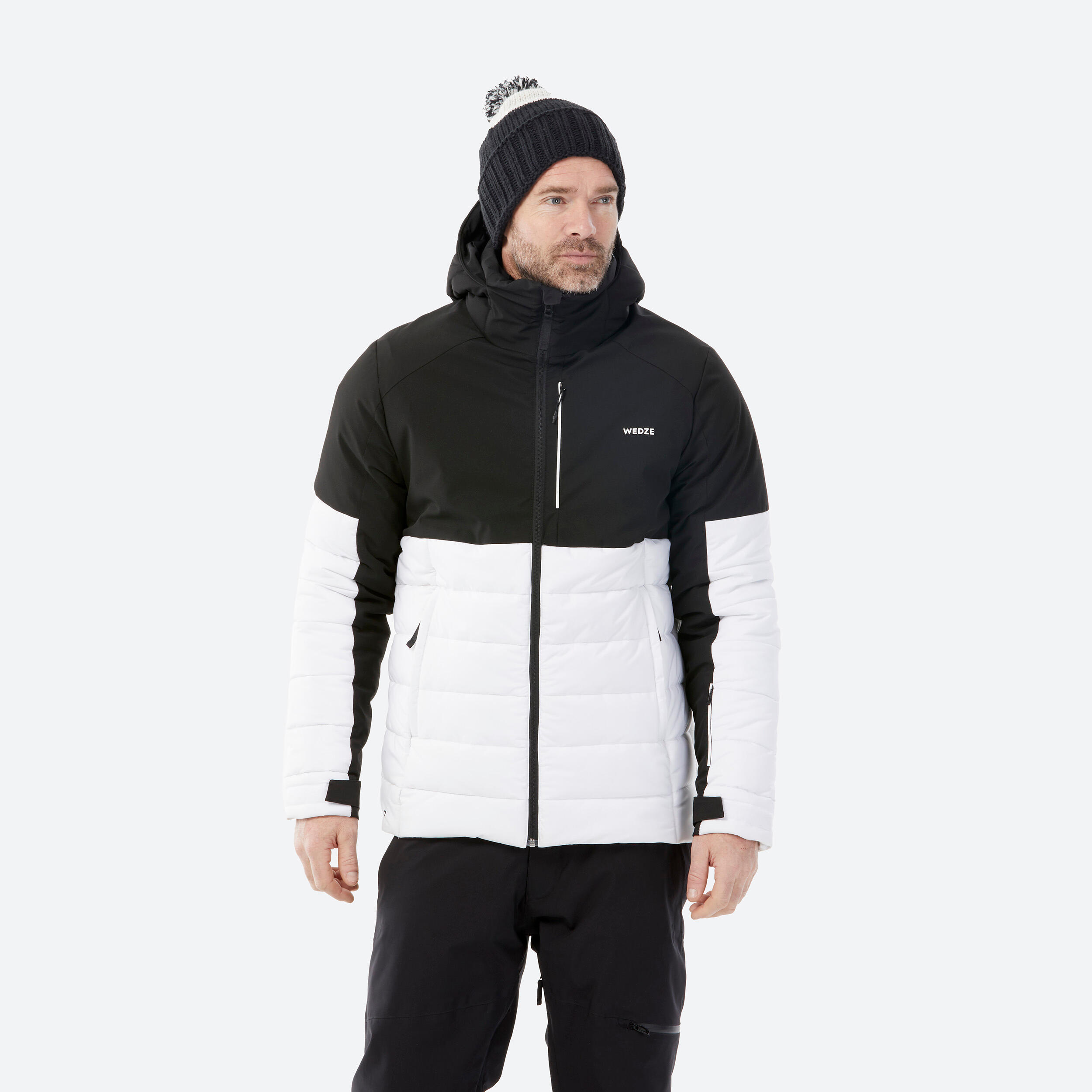 chaqueta-nieve-hombre-854npp-1.jpg Chaqueta de esquí y nieve impermeable Hombre Wedze JKT100 - Imagen 1