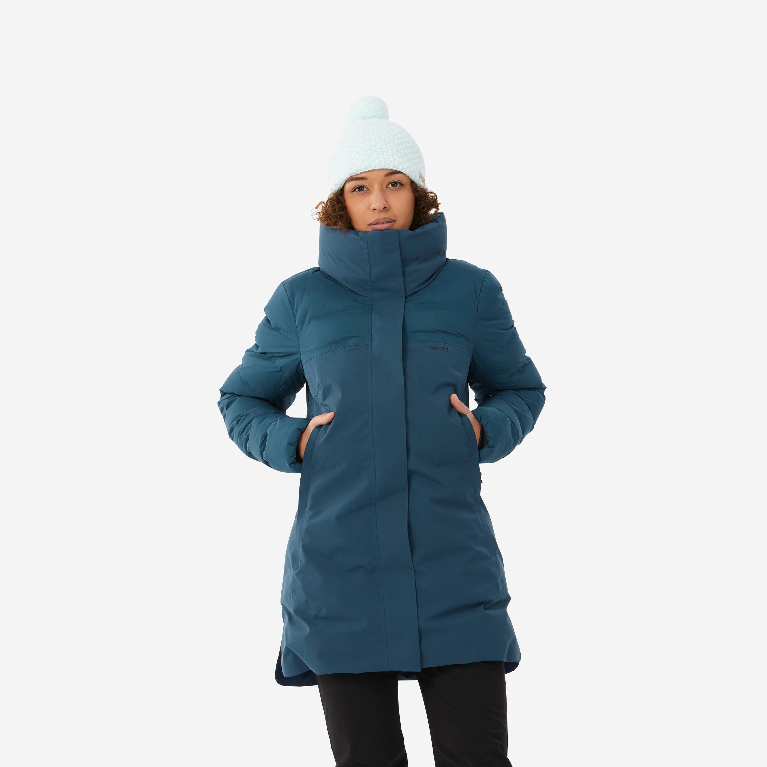 chaqueta-nieve-mujer-198nnn-1.jpg Chaqueta de esquí y nieve Mujer Impermeable y cálida Wedze 500 - Imagen 1