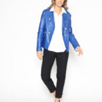 Chaqueta Piel Mujer Yuko – Azurena – Peletería Piedad de Diego