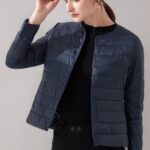 Plumífero Ultraligero Mujer Invierno Abrigo Plumas Ligero Acolchado Chaqueta Pluma Cazadora Señora Color Armada Talla M : Amazon.es: Moda