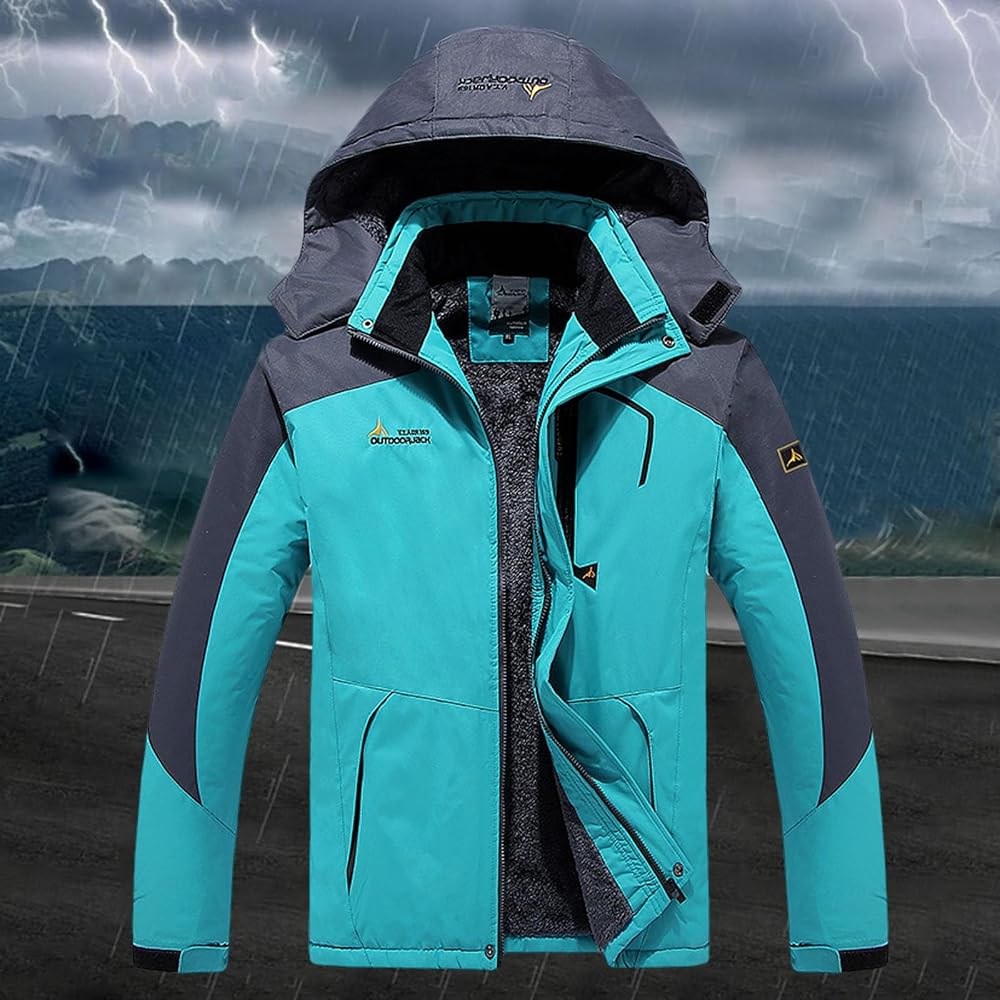 chaqueta-ski-mujer-290hba-1.jpg Chaqueta Ski Mujer, Cazadora Con Capucha Termica Snowboard Montaña Chaqueta Nieve 3 En 1 Anorak Caza Elegante Chaqueta Invierno Ultraligera Frio Extremo Chaqueta Abrigos Acolchada Trekking Softshell : Amazon.es: Moda - Imagen 1
