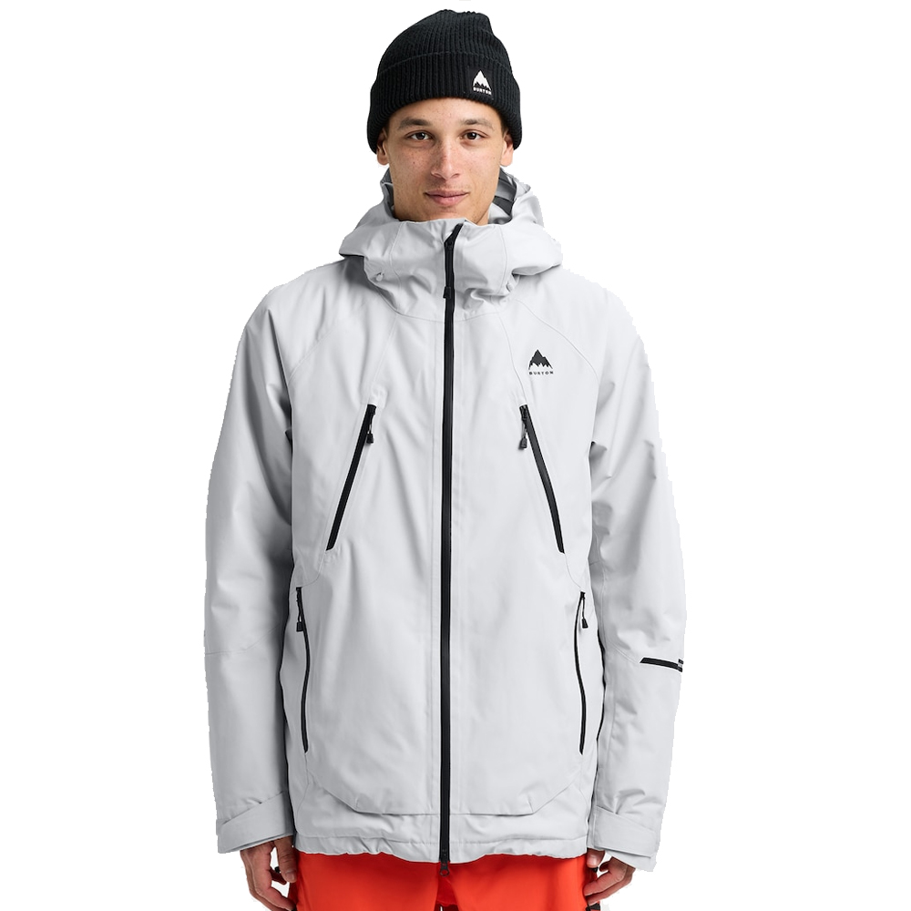 chaqueta-snowboard-140zka-1.jpg Chaqueta Snowboard Burton RESERVE GORE TEX 2L INSULATED GREY CLOUD - Imagen 1