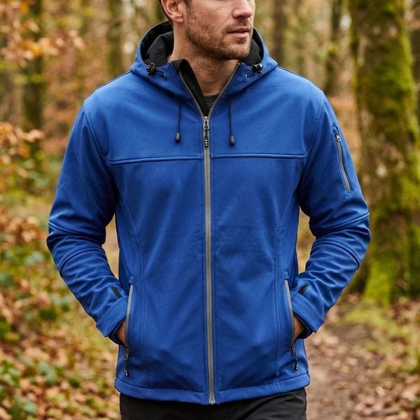 chaqueta-softshell-hombre-342unu-1.jpg Elevate Life 38327 Chaqueta softshell para hombre "Match" - Imagen 1