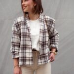 CHAQUETA TWEED CAMEL | Nanses Shop