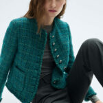 Chaqueta tweed bolsillos | MANGO OUTLET España (Península y Baleares)