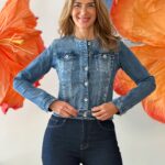 Chaqueta vaquera elástica de mujer | Nuria Cobo