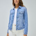 CAZADORA VAQUERA Azul / L