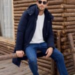 TOMEEK Chaqueta Hombre Invierno Abrigo Largo Hombre Cálido Acolchada con Capucha Cremallera Parka Casual Chaquetas Cazadora Viento Abrigos Coat Chaquetón con Bolsillos(Azul marino,M) : Amazon.es: Moda