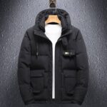 Chaquetones Hombre Invierno,Chaqueta Abrigada De Invierno Con Capucha Para Hombre Casual Thicken Heavyweight Negro Corto Resistente Al Agua Chaquetas Para Exteriores Parka Acolchada Acolchada Abrigo : Amazon.es: Moda