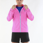 Pimiento Negro Cortavientos Técnico Rosa