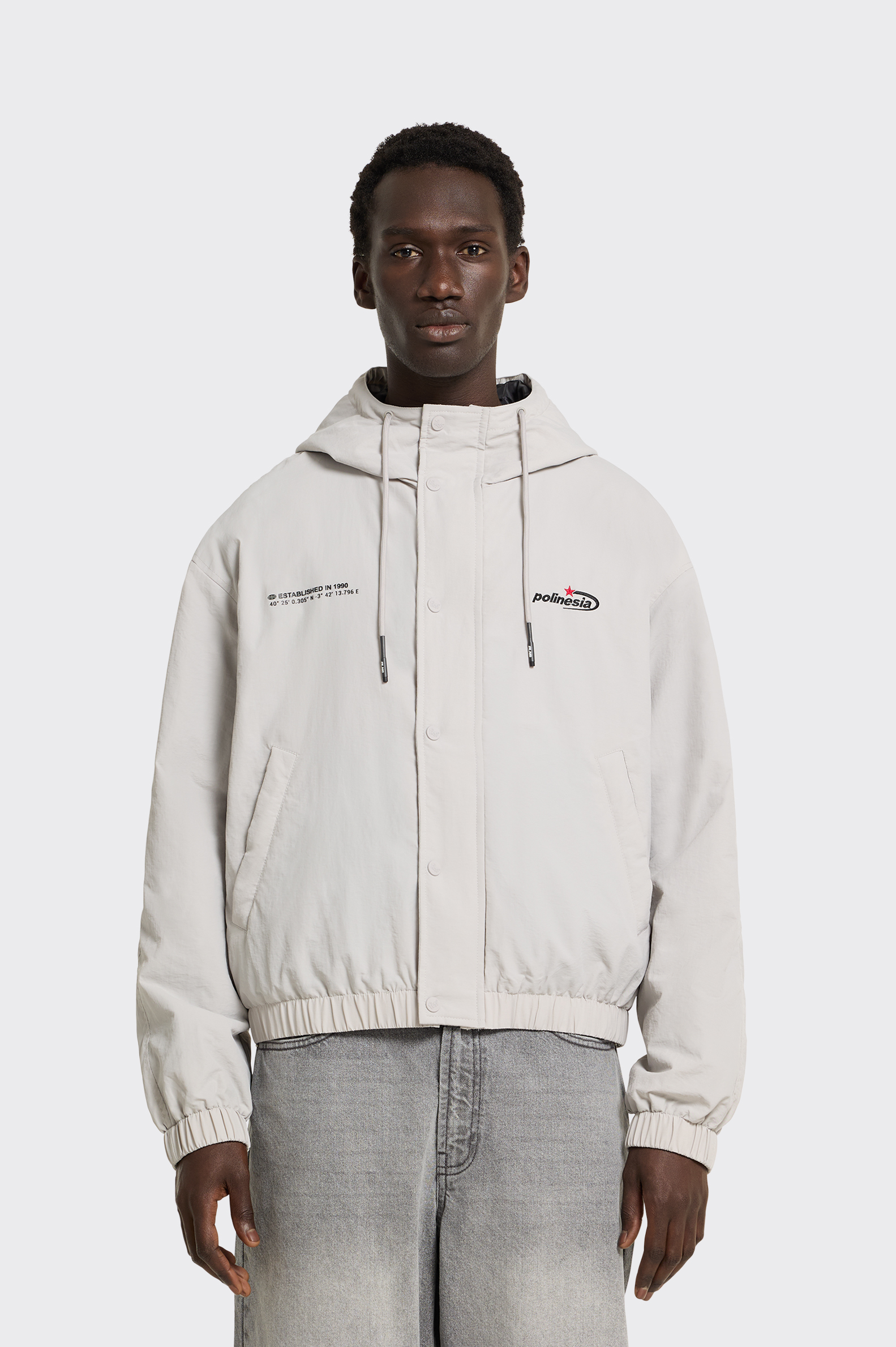 cortavientos-999lhs-1.jpg CORTAVIENTOS CASUAL Polinesia CAPUCHA ACOLCHADO HOMBRE | Polinesia - Imagen 1