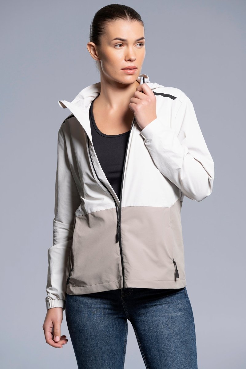 cortavientos-mujer-487tto-1.jpg Cortavientos para Mujer White/Cobblestone NOX - Imagen 1