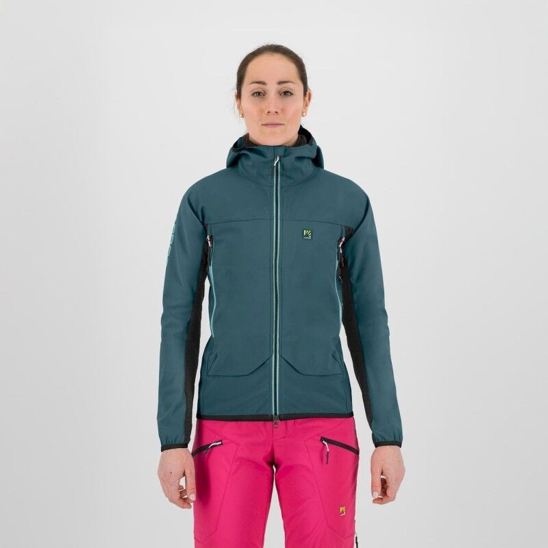 cortavientos-mujer-661bhz-1.jpg Karpos Pizzo Bianco Jacket Chaqueta cortavientos Mujer | Hardloop - Imagen 1