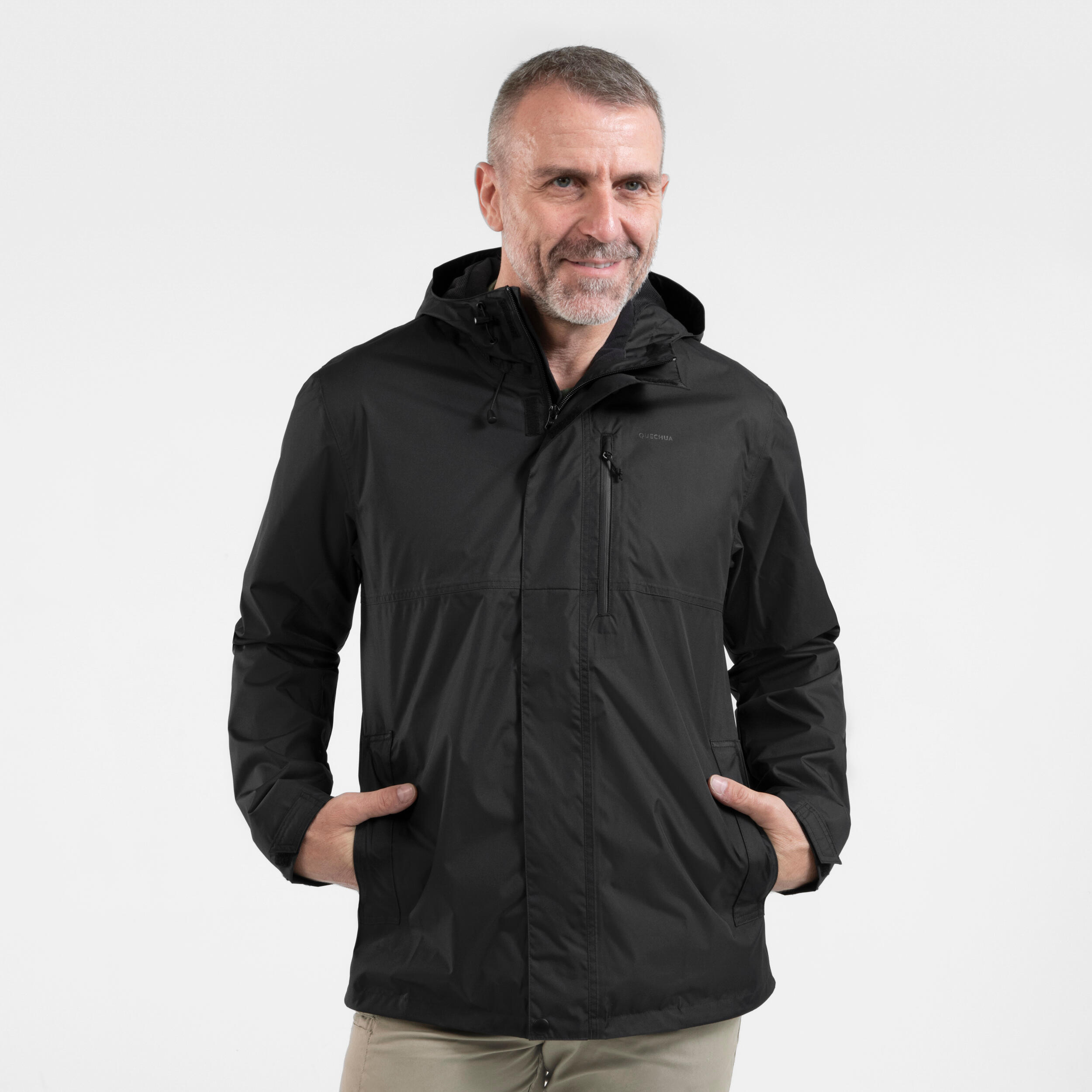 decathlon-chubasquero-018owt-1.jpg Chubasqueros y ponchos impermeables de hombre | Decathlon - Imagen 1