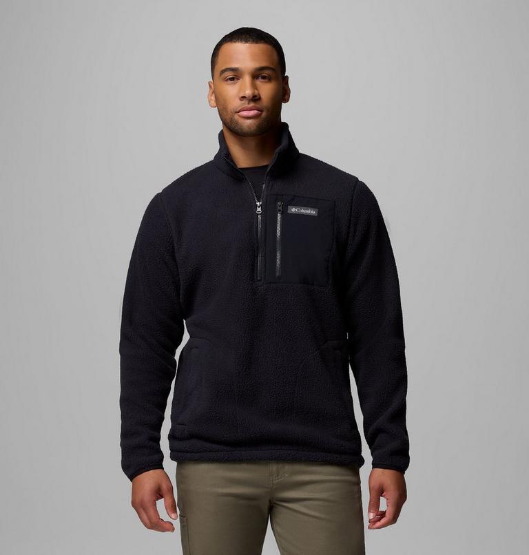 forro-polar-hombre-001mmo-1.jpg Forro polar texturizado con media cremallera Jasper Ridge™ para hombre - Imagen 1