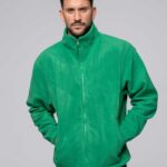 Forro Polar de trabajo JHK FLRA300/ Protecs.es Talla T.L Color VERDE LIMA
