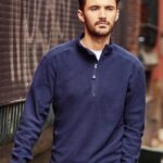 Forro polar hombre cuello alto, Russell