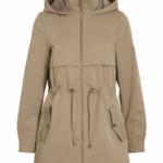 Parka Viiria beige impermeable de VILA para mujer | Ouka
