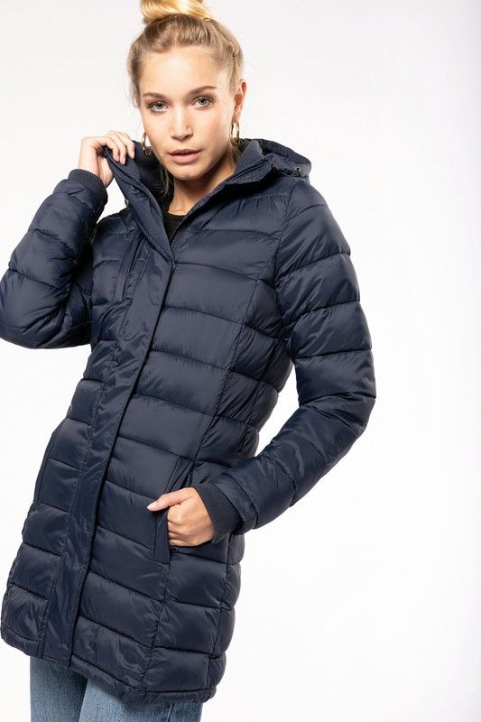 parka-mujer-123tqp-1.jpg Parka ligera acolchada con capucha para mujer | Abrigo resistente y cómodo — Maxport Vestuario Laboral - Imagen 1