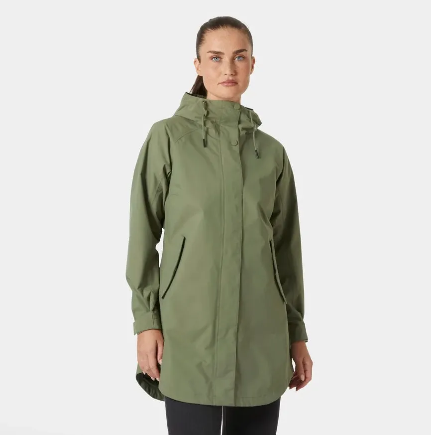 parka-verde-mujer-188uhf.webp Parka verde mujer impermeable | Entretiempo y uso diario - Imagen 1