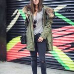 Parka verde