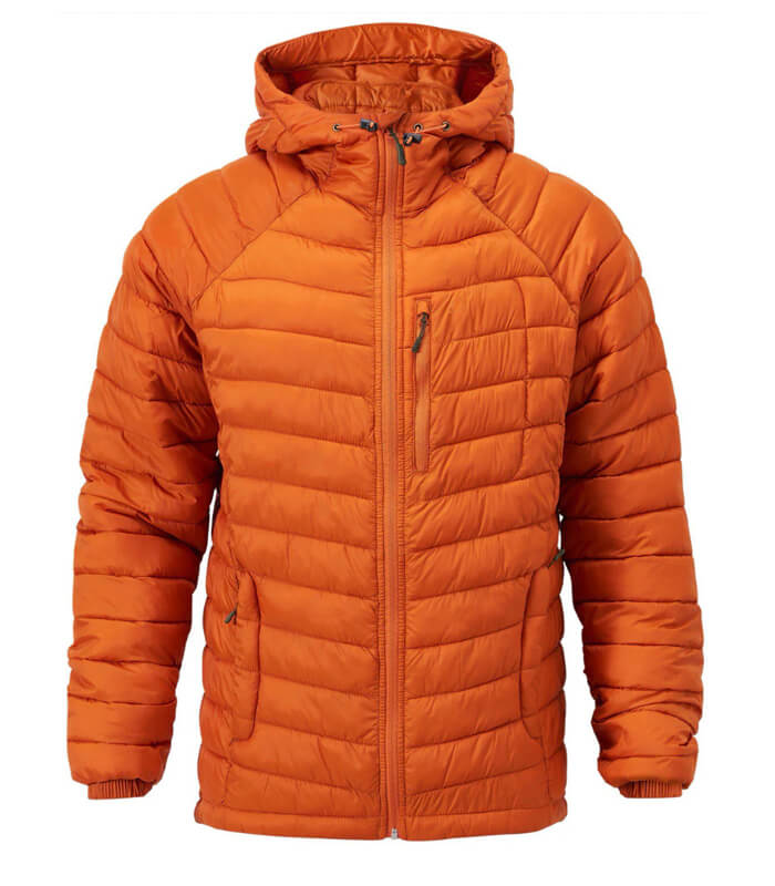 plumifero-hombre-742bme-1.jpg Plumifero de hombre con capucha color naranja Pinewood - Imagen 1