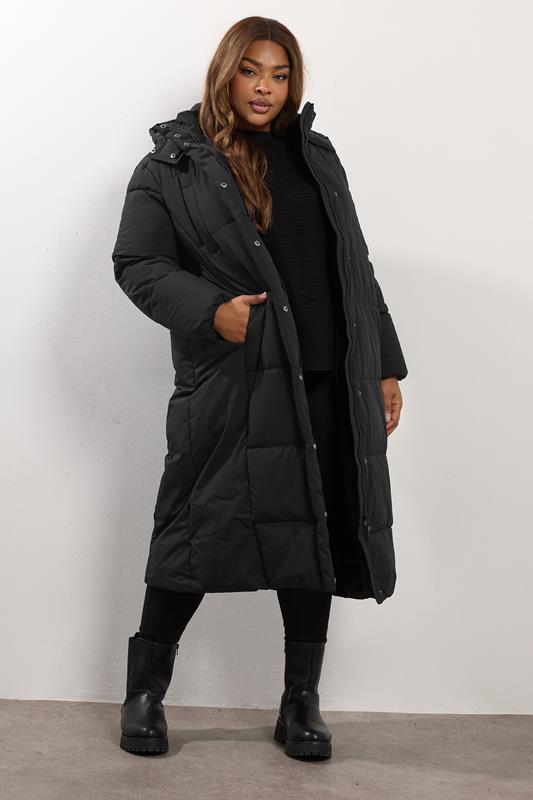 plumifero-largo-mujer-456lht-1.jpg Plumíferos tallas grandes mujer | Yours Clothing - Imagen 1