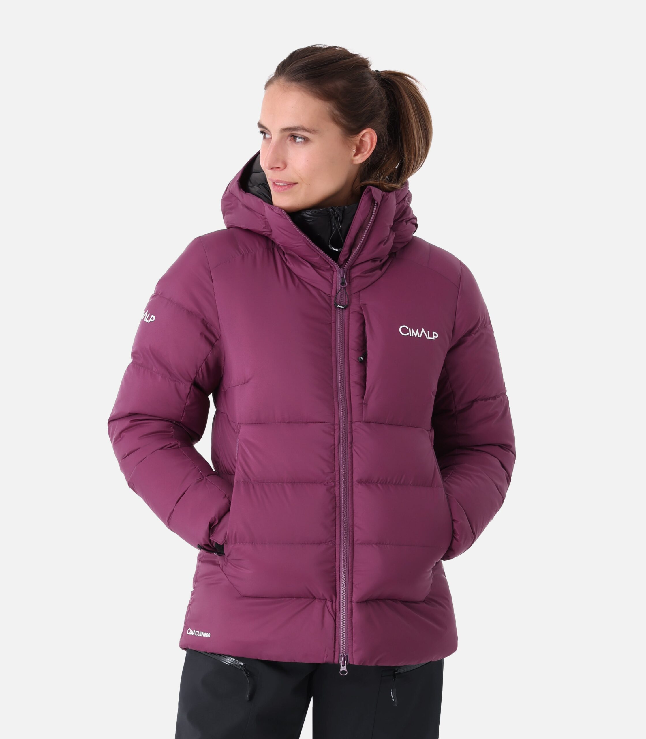 plumifero-mujer-388bcg-1.jpg Plumífero de alpinismo gran frío para mujer | KHUMBU - Imagen 1