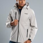 Softshell hombre TEAM gris claro
