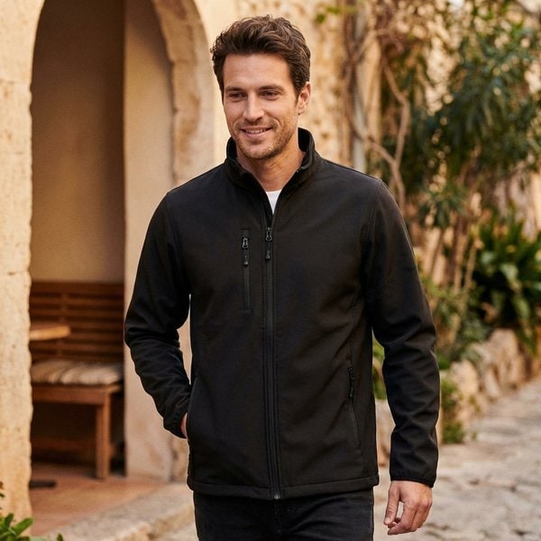 softshell-hombre-655qkx-1.jpg SOL'S 03090 Radian Men Chaqueta Softshell De Hombre Con Cremallera - Imagen 1